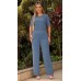 470181 - Conjunto de Alfaiataria Ramany Blusa / Calça :: Azul